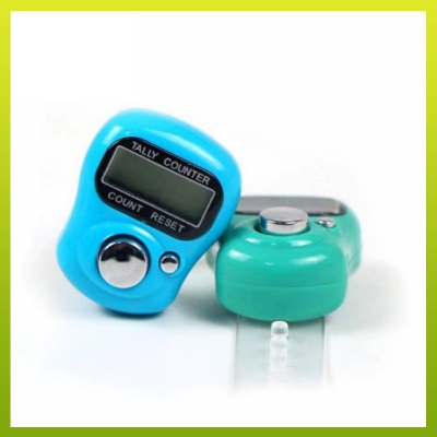 Picture of Portable 5 Digit LCD Screen Digital Display Finger Ring Tally Counter Machine - Multicolor