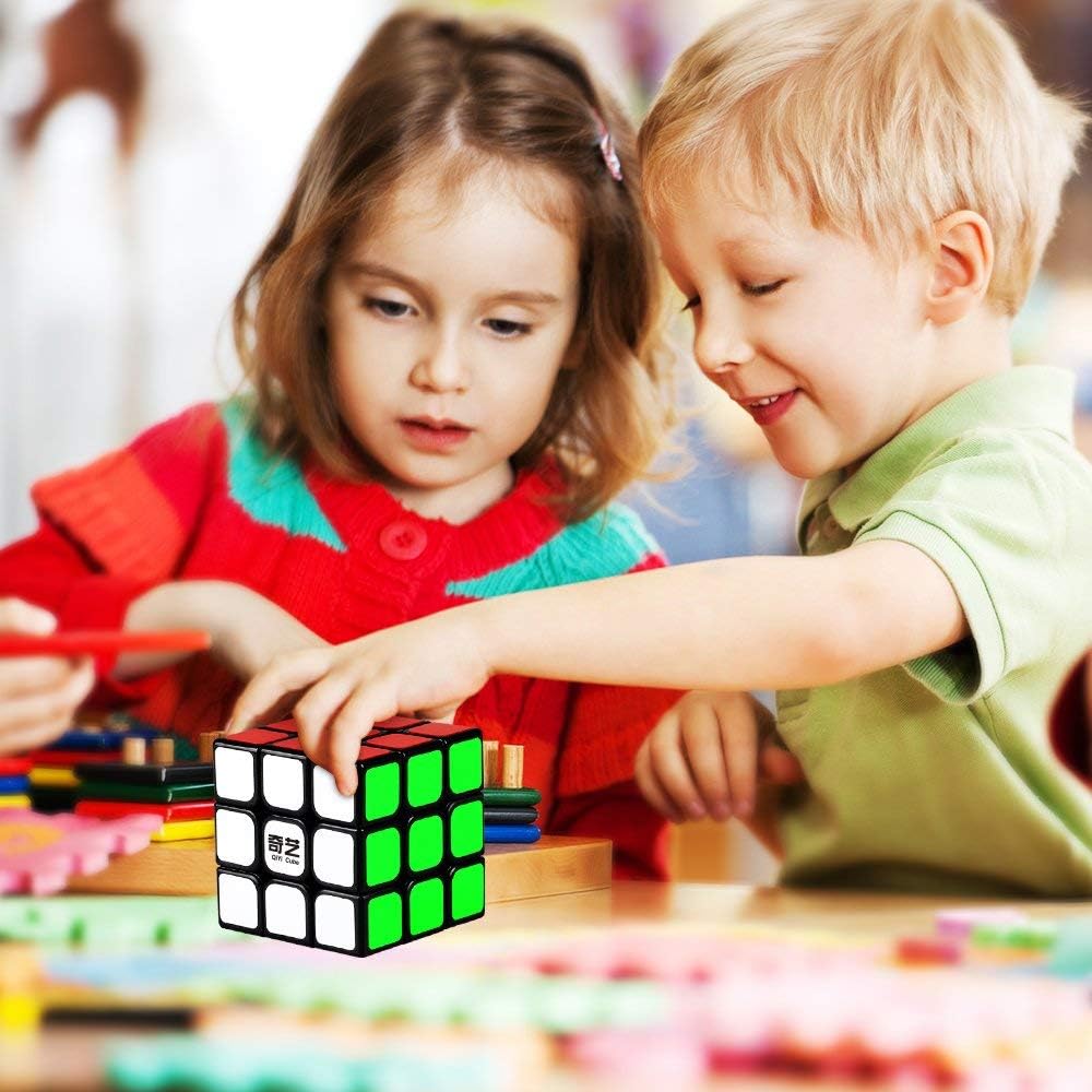 Picture of Multicolor Rubix Cube 3x3x3 Puzzle Game Toy - 5.6 CM - Multicolor