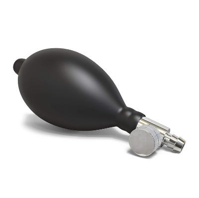 Picture of Manual Inflation Blood Pressure Latex Bulb With Air Release Valve - Multi-color - Black
