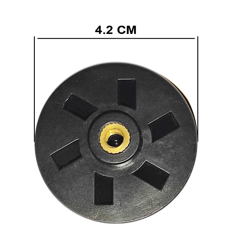 Picture of Replacement Plastic Blender Motor Coupler Mixer Grinder Mechanical Adapterr - Black - Black