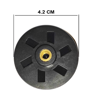 Picture of Replacement Plastic Blender Motor Coupler Mixer Grinder Mechanical Adapterr - Black - Black