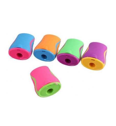 Picture of 4pcs Single Hole Pencil Sharpener / Pencil Cutter - Multi-color - Multicolor