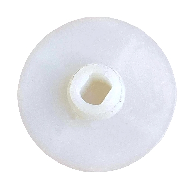 Picture of Six Teeth White Plastic Mixer Grinder Motor Coupler Suitable for All Motor Mixer Grinders - White