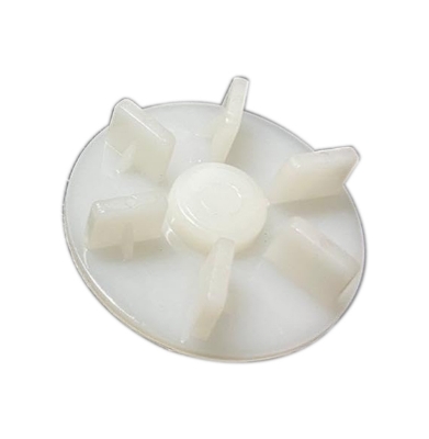Picture of Six Teeth White Plastic Mixer Grinder Jar Coupler Suitable for All Jar Mixer Grinders - White
