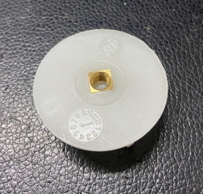 Picture of Six Teeth White Plastic Mixer Grinder Jar Coupler Suitable for All Jar Mixer Grinders - White