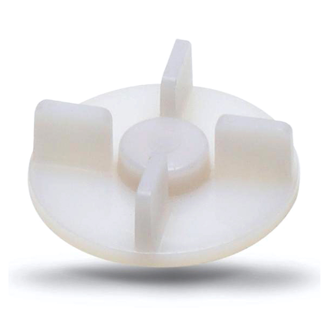 Picture of Large 4 Teeth White Plastic Mixer Grinder Motor Coupler - 1pcs - White