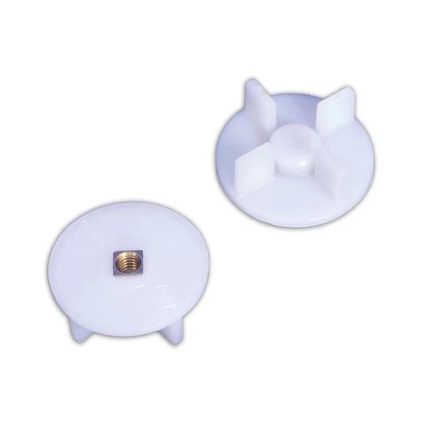 Picture of Large 4 Teeth White Plastic Mixer Grinder Jar Coupler - 1pcs - White