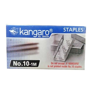 Picture of 1 Box Kangaro Small Size Stapler Pin No 10-1M - Silver