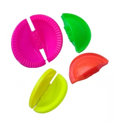 Picture of Multicolor Plastic Cake Mold Dice for Kitchen - 6pcs Set - Multicolor