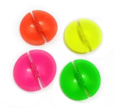 Picture of Multicolor Plastic Cake Mold Dice for Kitchen - 6pcs Set - Multicolor