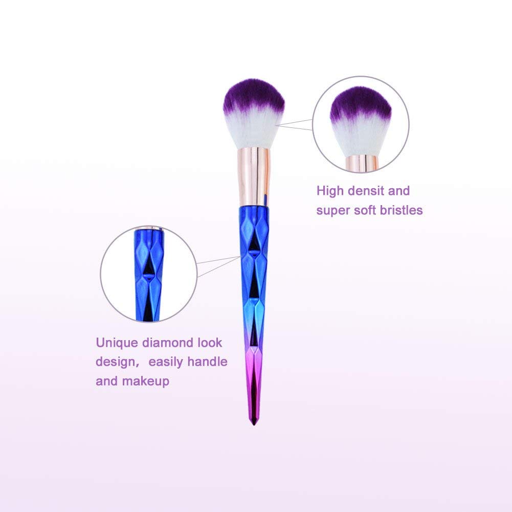 Picture of Professional Highlighter Eyeshadow 4D Makeup Brushes - 1pcs - Multicolor
