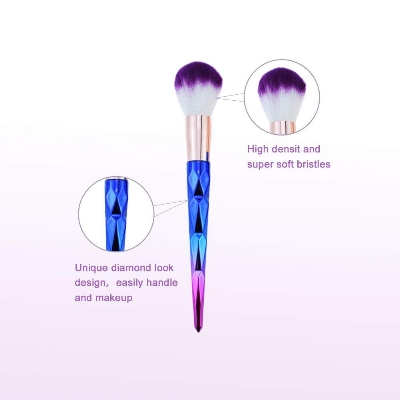 Picture of Professional Highlighter Eyeshadow 4D Makeup Brushes - 1pcs - Multicolor