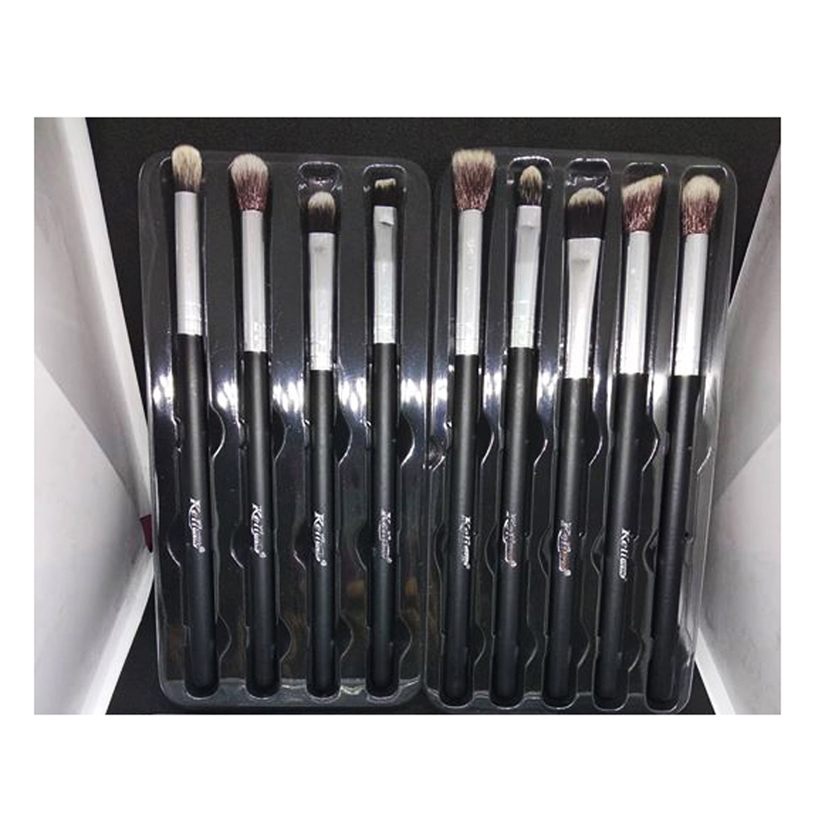 Picture of Keli – Professional Eye Makeup Brush Set With Storage Box – 9pcs - Multicolor