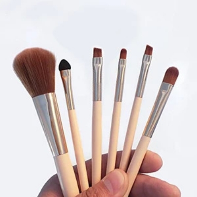 Picture of Professional Makeup Brushes Set for Women Girl Lady - 6pcs - Multicolor