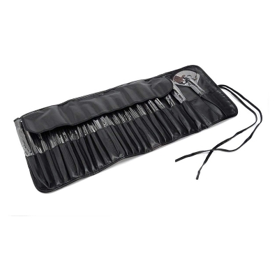 Picture of Professional Cosmetic Makeup Brush Set - Pack of 24 Pieces - Multicolor