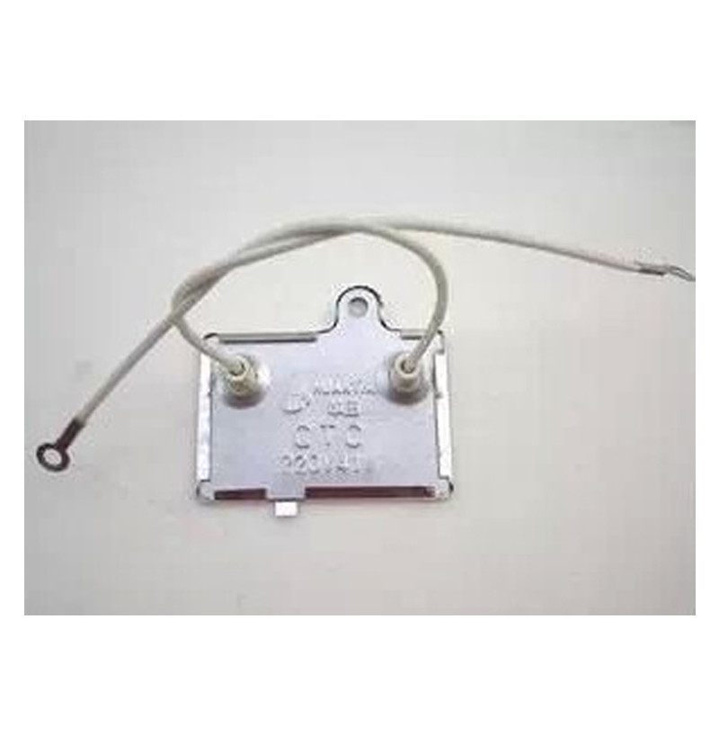 Picture of Rice Cooker Insulation Tablets Rice Cooker Thermostat with Lead Rectangular Thermostatic Tablet Parts and Accessories - Multicolor