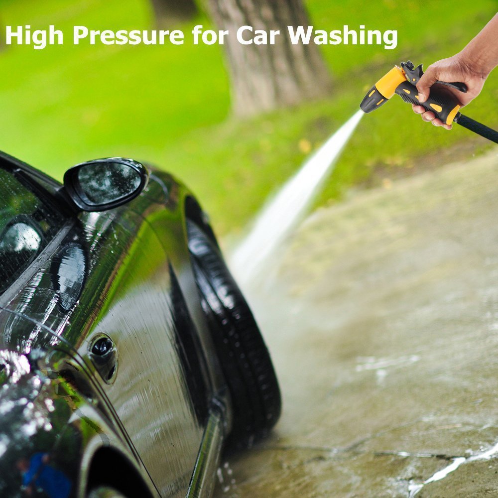 Picture of High Pressure Garden Hose Nozzle Water Spray Gun - Multicolor