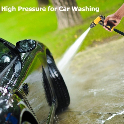 Picture of High Pressure Garden Hose Nozzle Water Spray Gun - Multicolor