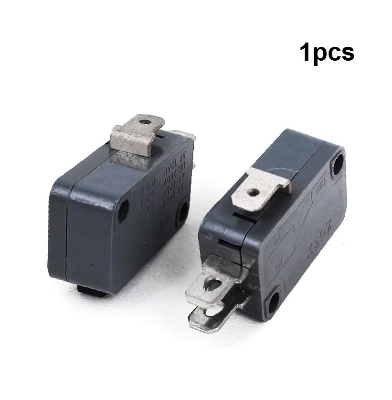 Picture of 1pcs SPDT Rice Cooker Momentary Micro Limit Switch AC 250V 6A - Black