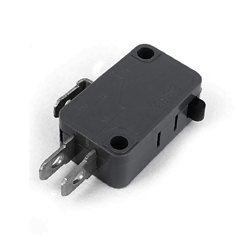 Picture of 1pcs SPDT Rice Cooker Momentary Micro Limit Switch AC 250V 6A - Black