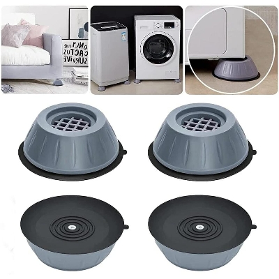 Picture of 4pcs Anti-Vibration Pad Dryer Non-Slip Universal Fixed Washing Machine Stand - Multicolor