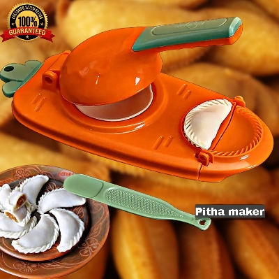Picture of 2 in1 Magic Plastic Dumpling Maker Diy Kit Wrapper Presser Manual Labor-Machine - Multicolor