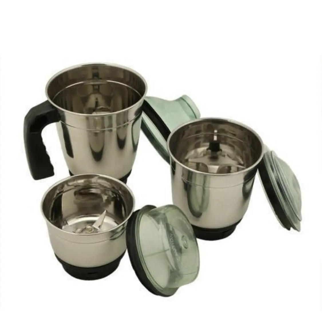 Picture of Small - Stainless Steel Mixer Blender / Grinder Jar - 1pcs - Steel