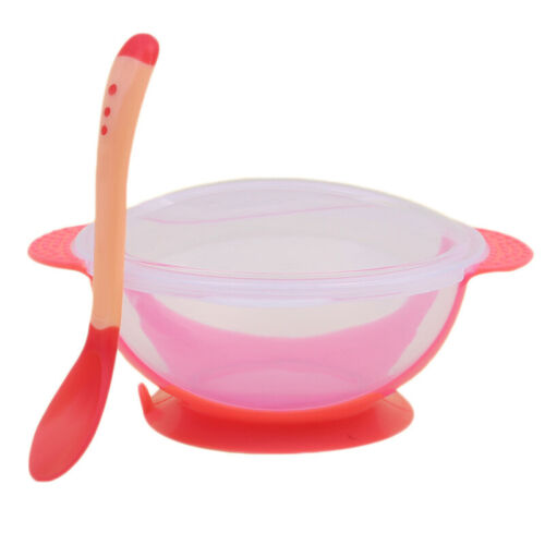 Picture of Baby Suction Multicolor Feeding Bowl with Spoon Bowl - 1 Set - Multicolor
