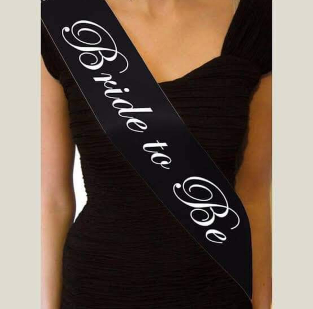 Picture of Bride To Be Sash / Bride To Be Party Sash for Girls and Womans - 1pcs - Multicolor