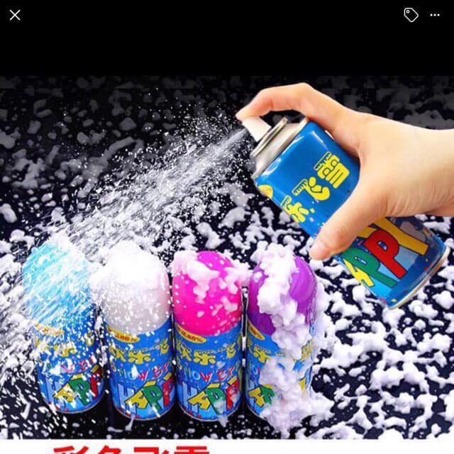 Picture of Snow Party Spray for Birthday, Wedding Anniversary & Celebration - 1pcs - Multicolor