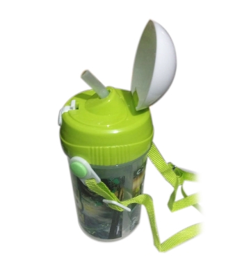 Picture of Ben 10 Alien Force Plastic Multi-color Water Bottle - 450ML - Multicolor