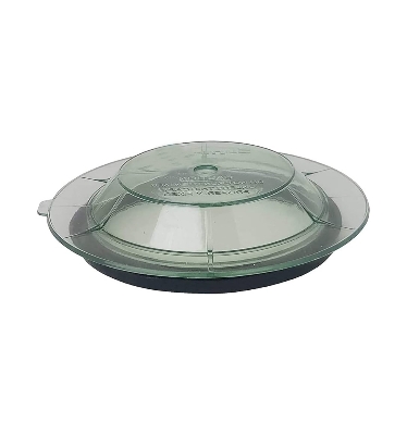 Picture of 1pcs Medium White Plastic Mixer Grinder Jar Lid With Gasket - Diameter: 11.5 cm