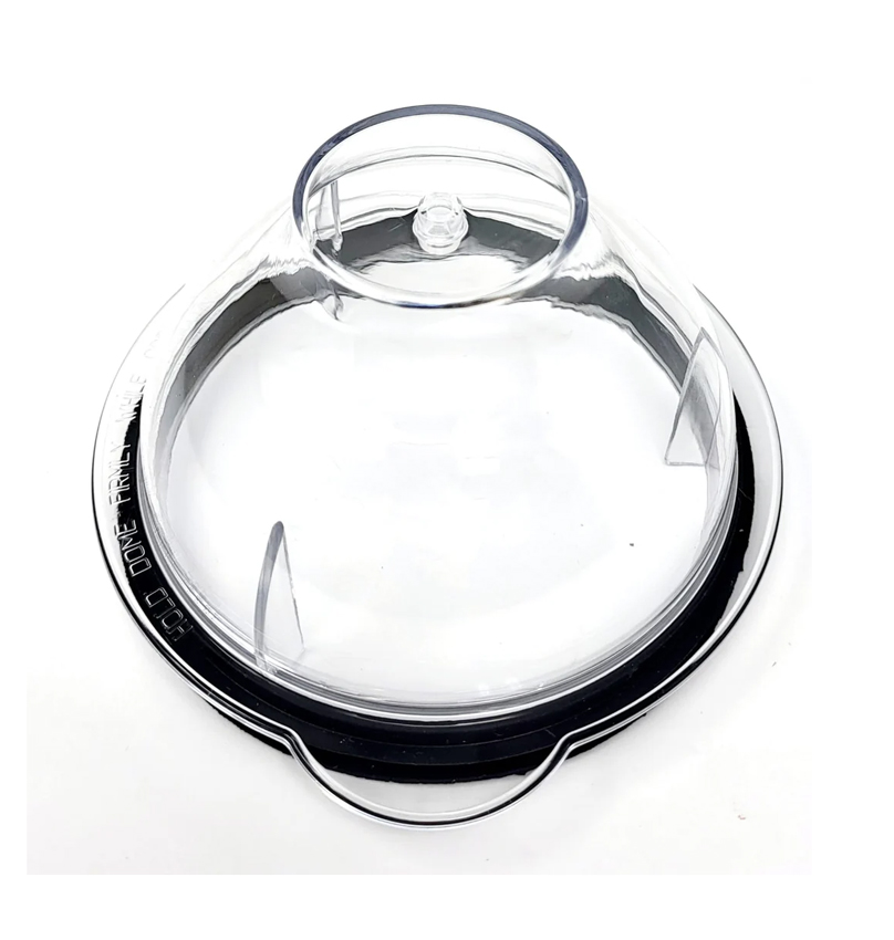 Picture of 1pcs Large White Plastic Mixer Grinder Jar Lid With Gasket - Diameter: 12.6 cm