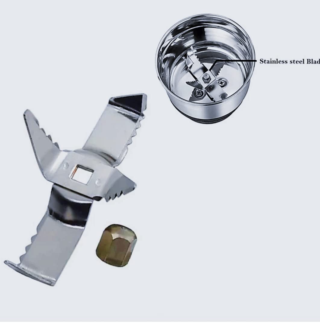 Picture of Stainless Steel Mixer Jar Blade + Shaft + Jar Coupler + Shaft Nut