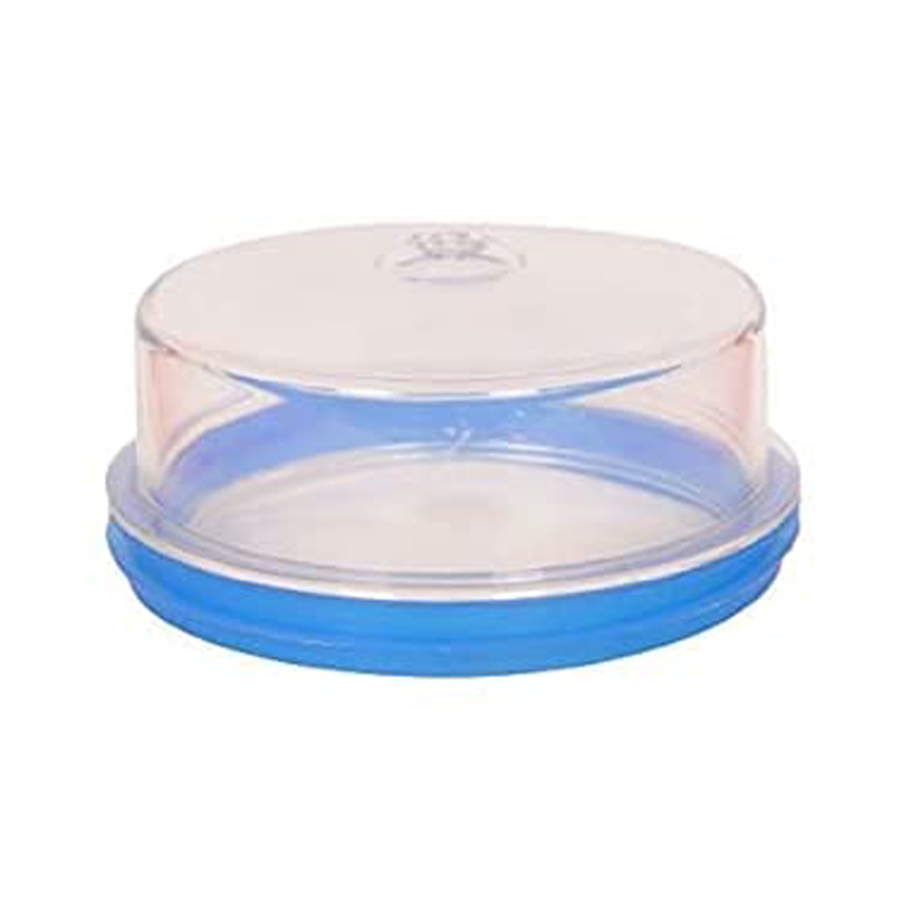 Picture of 1pcs Small White Plastic Mixer Grinder Jar Lid - Diameter: 9.2 cm