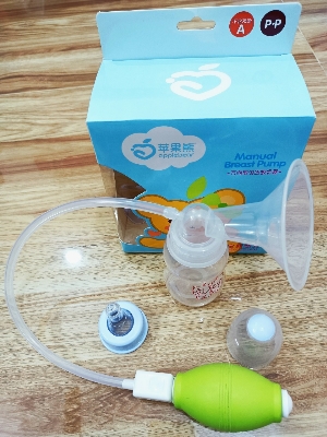 Picture of Multi-color Manual BreastFeeding Pump - 1pieces - Multicolor