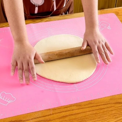 Picture of Silicone Mat with Measurements Baking Mat, Dough Pad with Scales Sugar craft, Fondan - Multicolor
