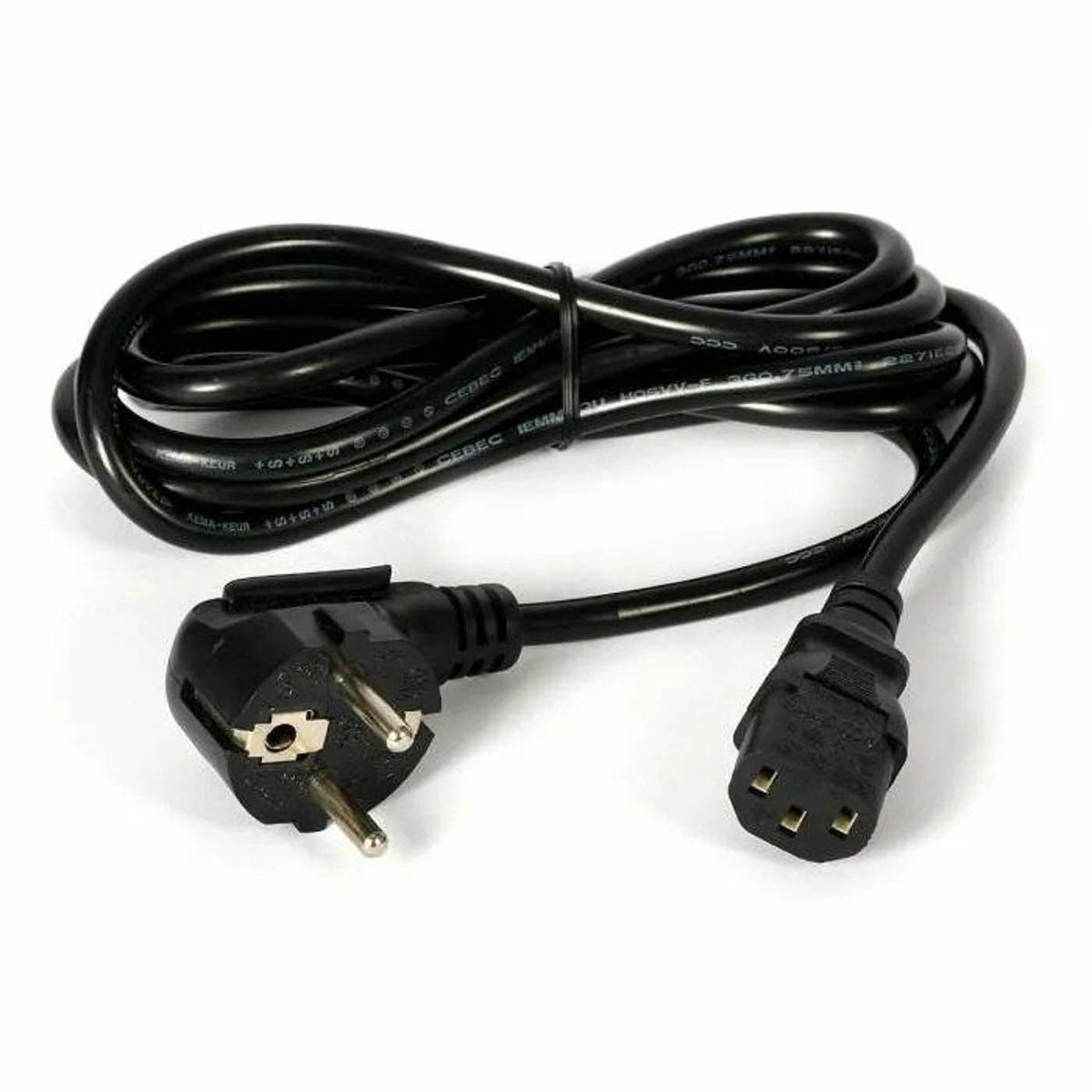 Picture of Computer Or Rice Cooker Power Cord Cable - 2 Meter