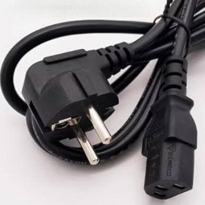 Picture of Computer Or Rice Cooker Power Cord Cable - 2 Meter