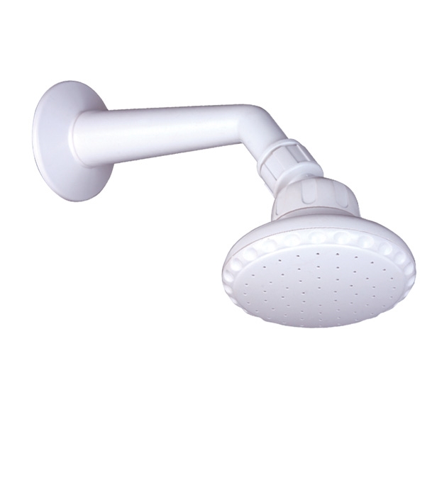 Picture of Wall Mounted PVC Bathroom Toilet Rain Shower Head & Shower Arm Set - Multicolor