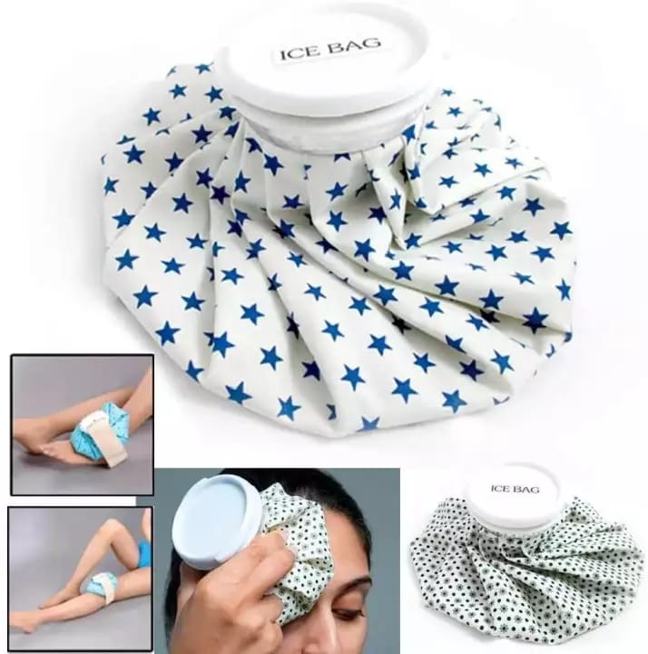 Picture of Ice Cold Pack Reusable Ice Bag for Injuries Cold Therapy & Pain Relief - 9 Inch - Multicolor