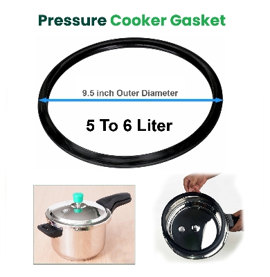 Picture of 5 To 6 Liter For Replacement Pressure Cooker Gaskets Rubber Outer Lid ( Madani Store )