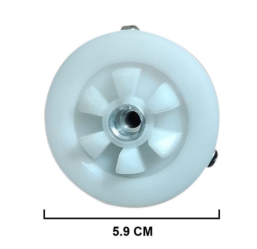 Picture of 6 Teeth Motor ( White) Mixer Grinder Coupler - 1pcs