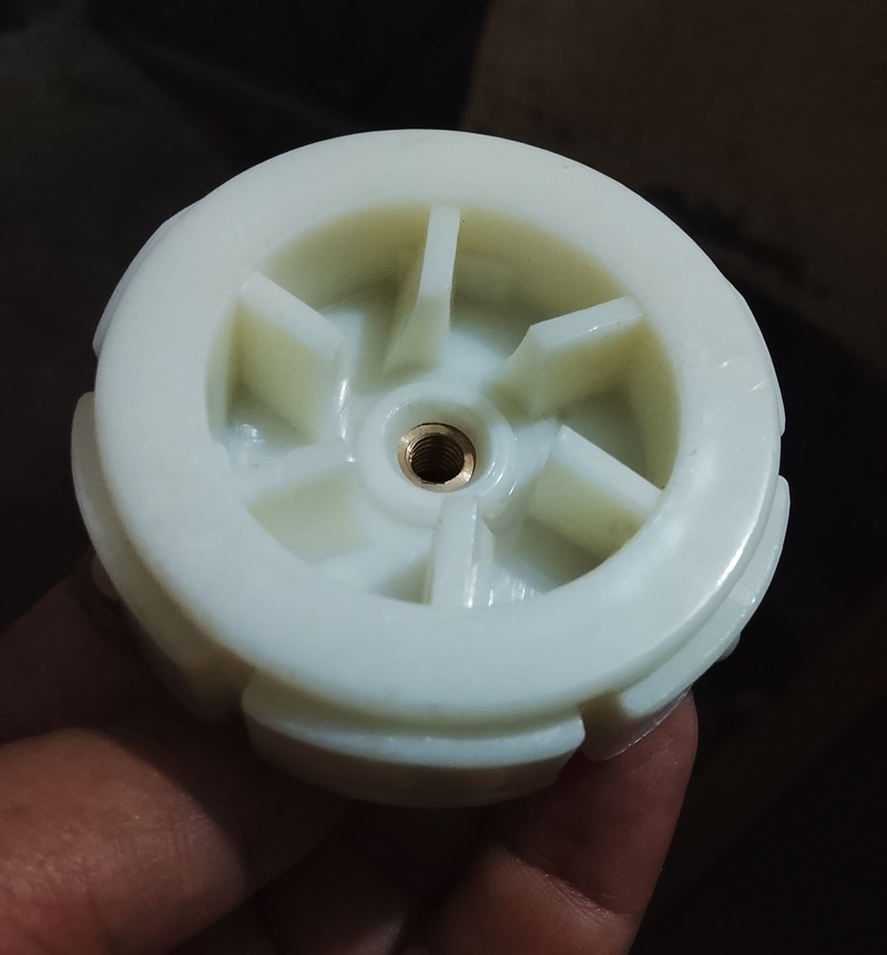 Picture of 6 Teeth Motor ( White) Mixer Grinder Coupler - 1pcs
