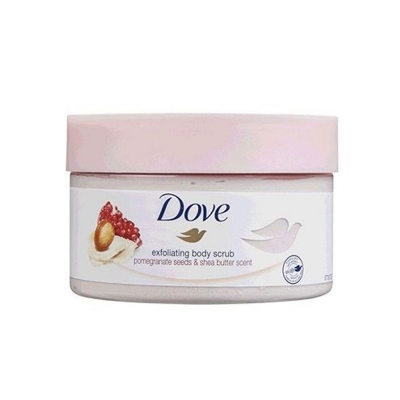 Picture of Dove Exfoliating Body Scrub - 225 ml
Pomegranate Seeds & Shea Butter Scent