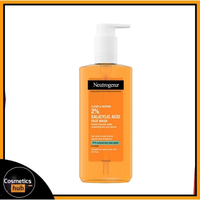 Picture of Neutrogena Clear & Defend 2% Salicylic Acid Facial Wash - 200ml