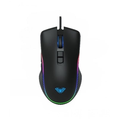 Picture of AULA F806 Backlight USB Gaming Optical Mouse- Black