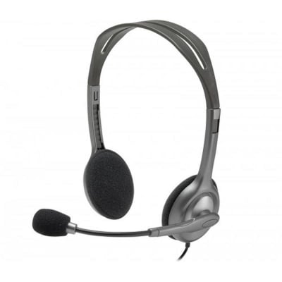 Picture of Logitech H111 STEREO Headset (One port)- Black