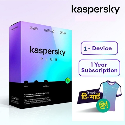 Picture of Kaspersky Plus Security 1user 1year (Multi-device) with Free T-Shirt