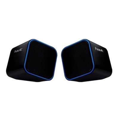 Picture of Havit HV-SK473 2.0 Channel USB Speakers - Black n Red